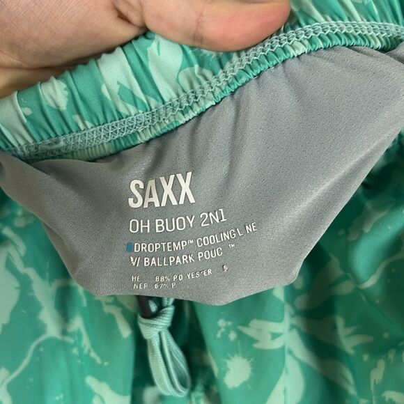 SAXX MEN'S SWIMWEAR - OH BUOY 2N1 VOLLEY SHORT XS/S - Picture 4 of 6